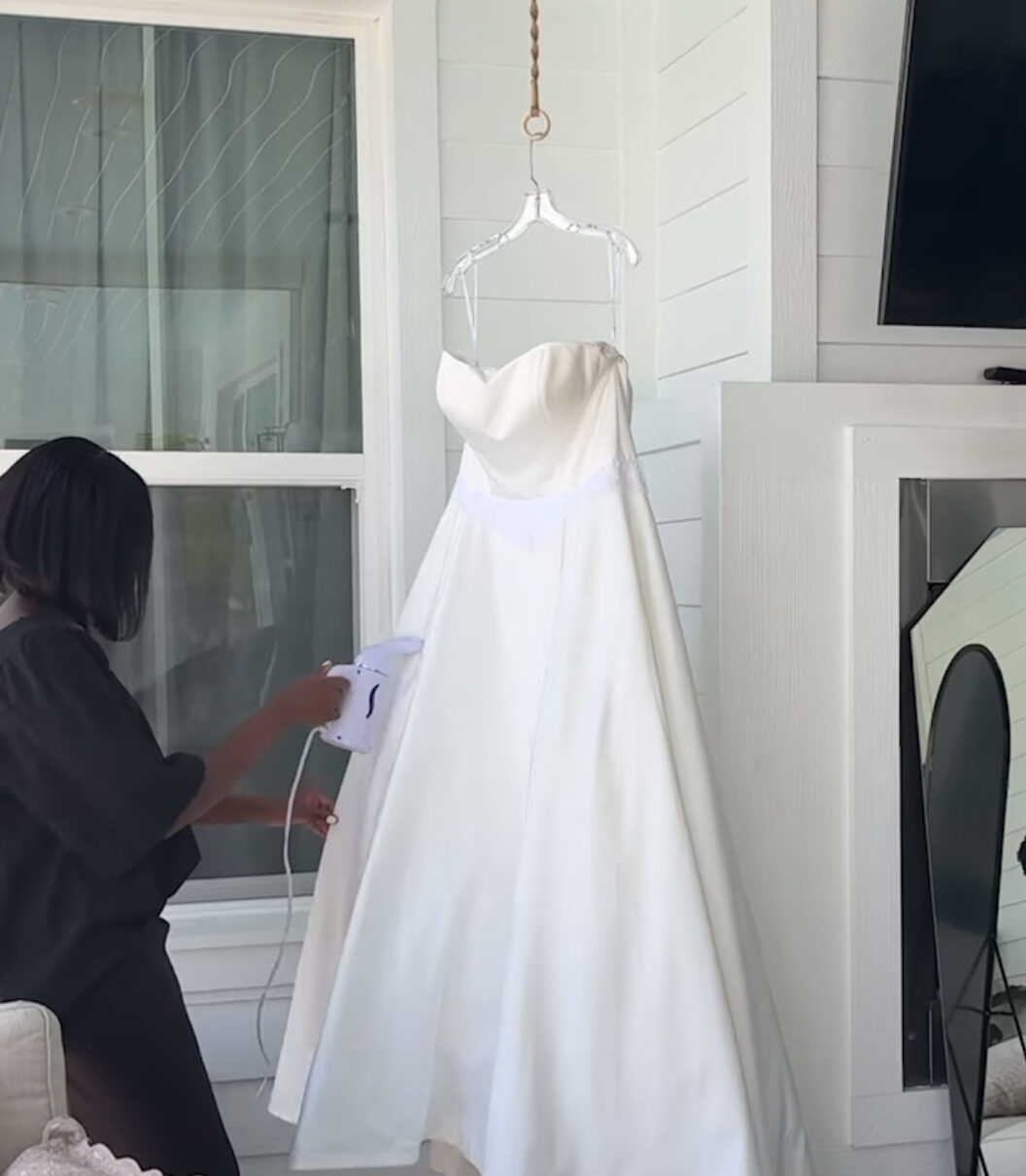 What does a personal attendant do at a wedding? Maid helping run errands for the Bride